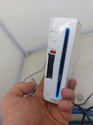 Consola Nintendo Wii Blanca con cargador