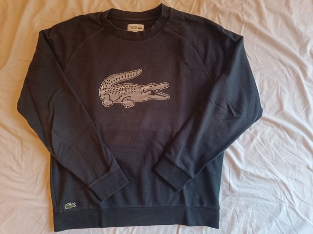 Sudadera Lacoste Talla M Azul Marino