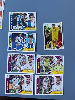  Cromos Liga Este de pegatina 17-18