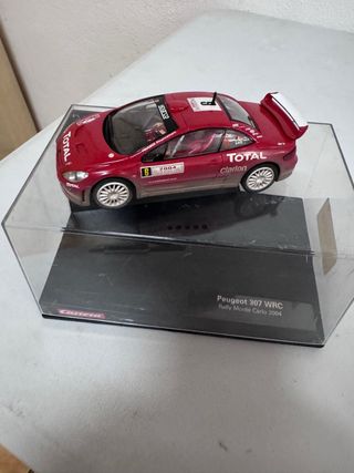 Coche Scalextric Peugeot 307 WRC Total