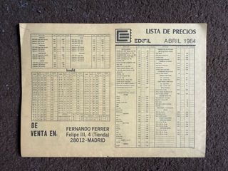 Boletín filatélico y numismático
