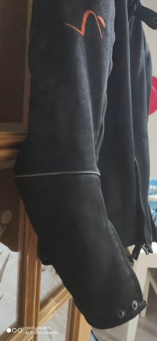 Chaqueta Moto Verano Negra Talla M