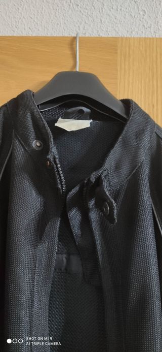 Chaqueta Moto Verano Negra Talla M