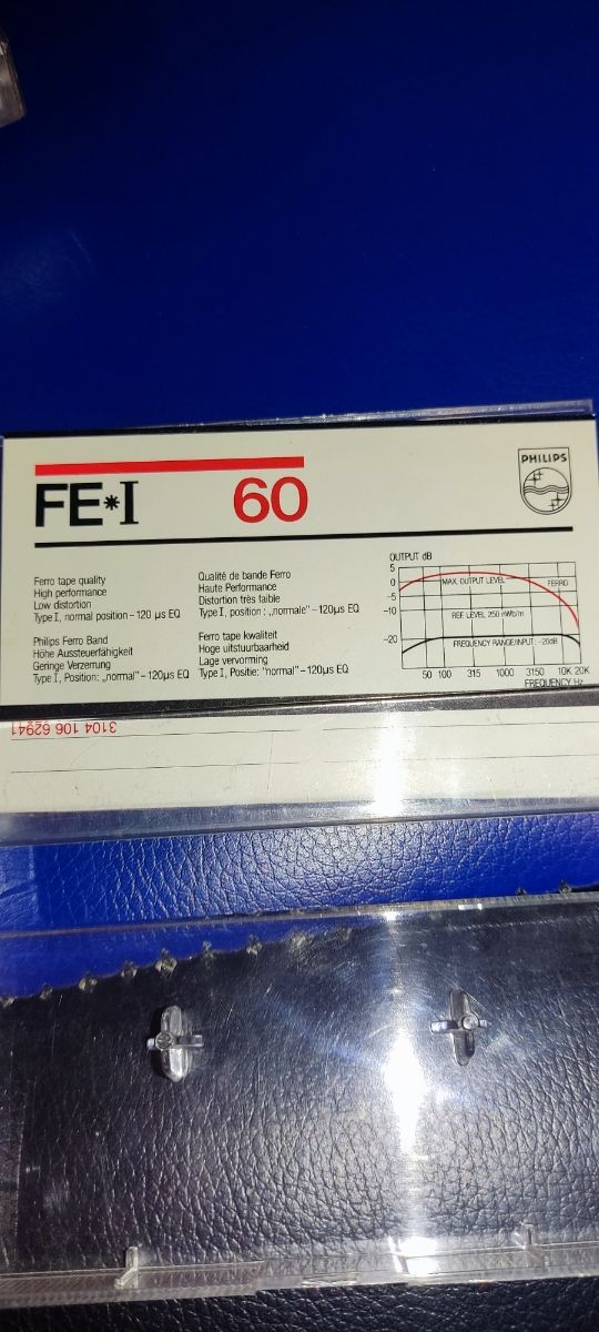 Lote 3 cassettes Philips