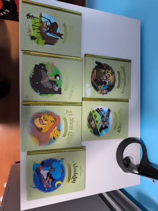 Colección de 6 libros de Disney 