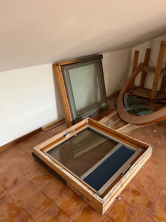 2 Velux con tende oscuranti