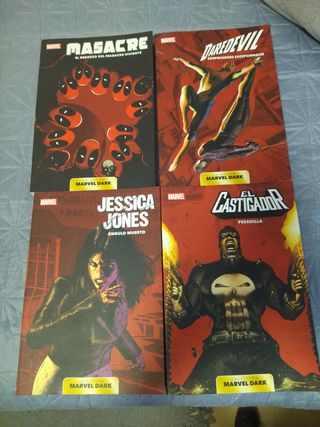 Cómics Marvel darks. Deadpool, The punisher, etc. 
