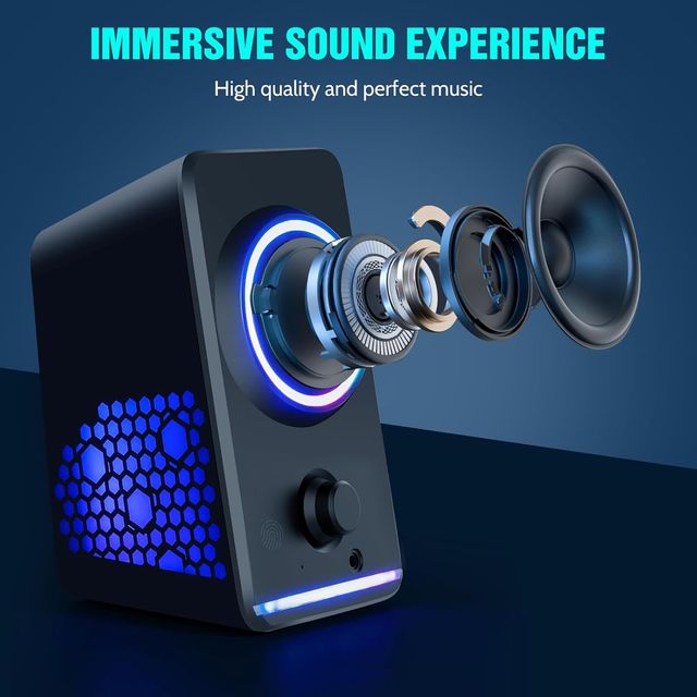 Altavoces Gaming RGB Bluetooth NUEVO A ESTRENAR