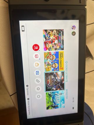 Nintendo Switch negra