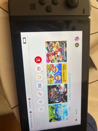 Nintendo Switch negra