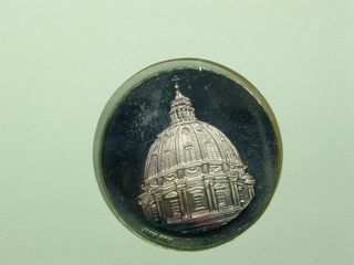 Medalla Vaticano Plata 999  1980 Sobre Primer Día