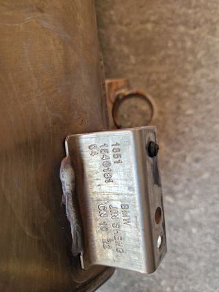 Escape trasero BMW C400