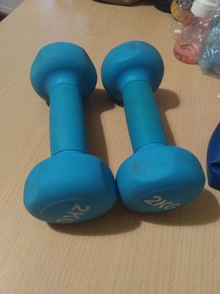 Mancuernas 2 kg (par)