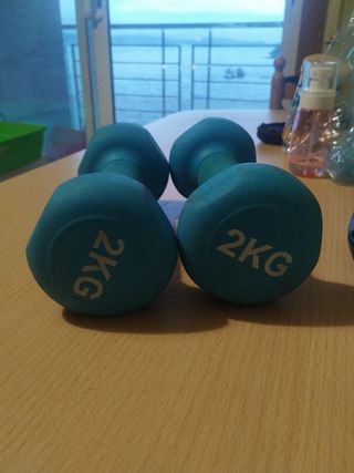 Mancuernas 2 kg (par)