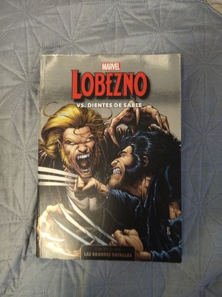 Comic Marvel. Lobezno Vs. Dientes De Sable