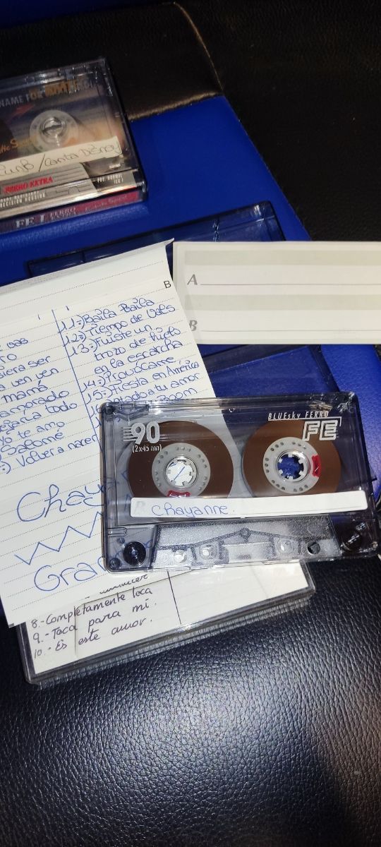 Lote 5 cassettes Scotch, EMTEC, Fuji...