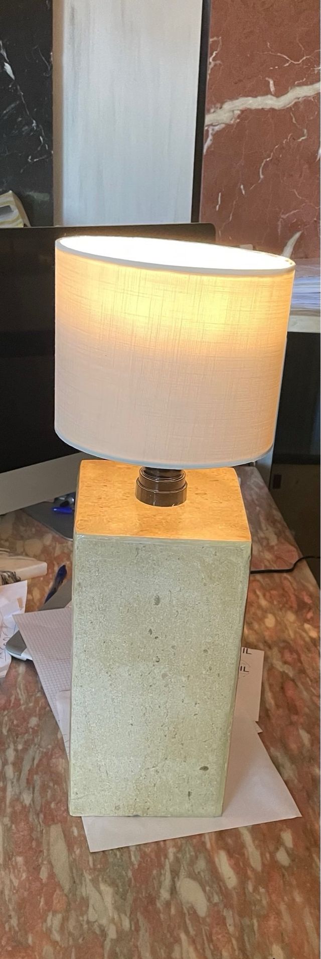 Lámpara de Mármol estilo Westwing