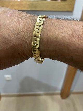 Pulsera,esclava de oro macizo 30 gramos