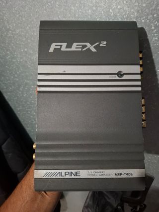 Amplificador Alpine FLEX² MRP-T406 2 Canales