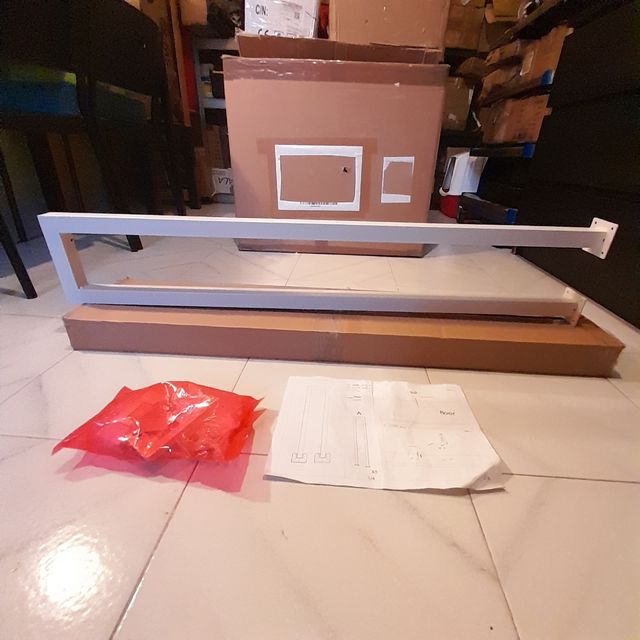 Ringhiera corrimano metallo U interno esterno