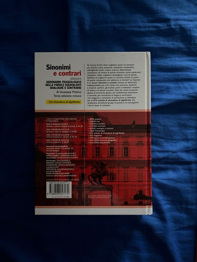 Sinonimi e contrari. Dizionario fraseologico de...