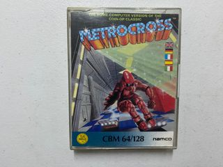 Metrocross Commodore 64 Namco Juego