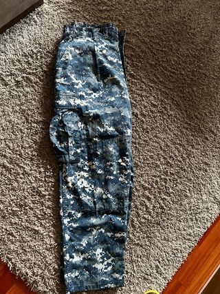 PANTALONES NWU US NAVY CAMO AZUL

