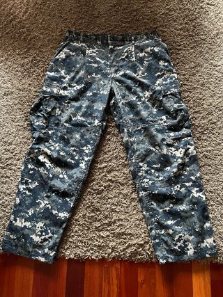 PANTALONES NWU US NAVY CAMO AZUL

