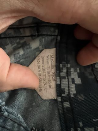 PANTALONES NWU US NAVY CAMO AZUL

