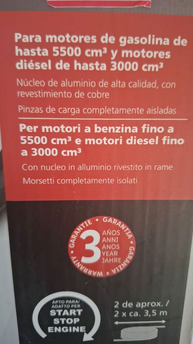 Cable de carga coches 