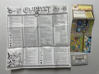 Gauntlet Commodore 64 Atari Juego Cassette