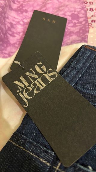 Pantalón Mango Tiro Bajo Jeans