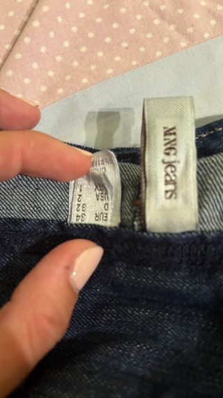 Pantalón Mango Tiro Bajo Jeans