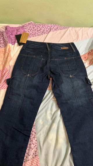 Pantalón Mango Tiro Bajo Jeans