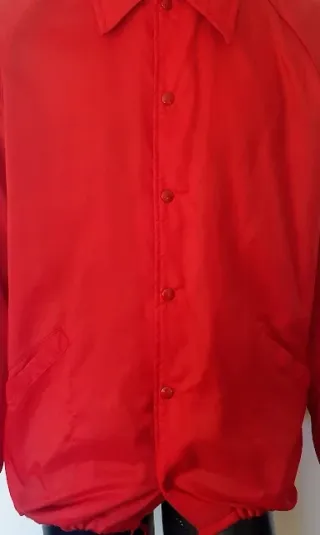 Casaco Tonkin Vermelho Vintage