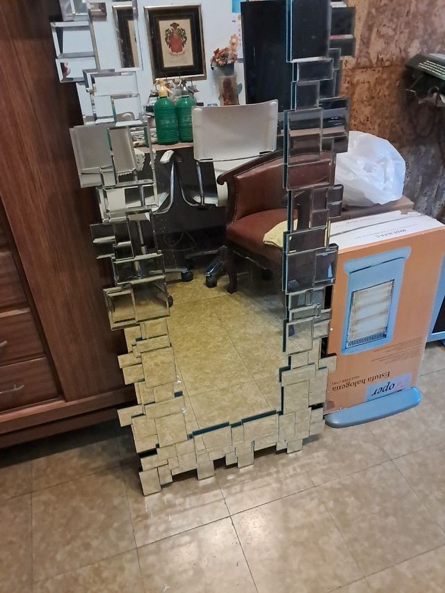 Espejo de comedor de cristal