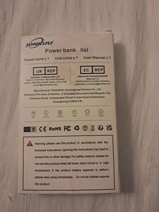 Power Bank JONRUU 10000mAh
