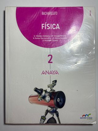 Libro Física 2 Bach