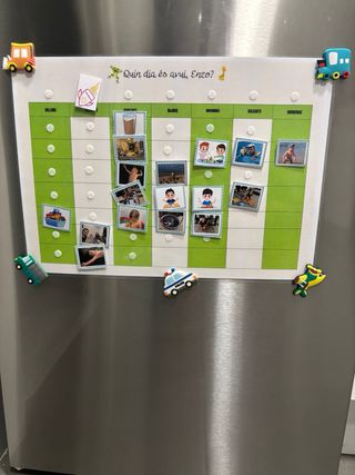 Organizador visual infantil