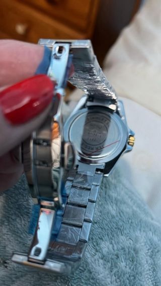 Reloj LIGE Hombre Azul y Dorado