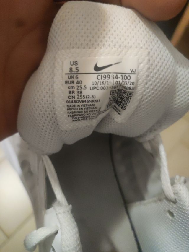 Scarpe Nike Downshifter 10 CL9984 100 BiancheTG 40