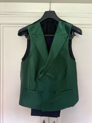 Traje de caballero azul sin estrenar