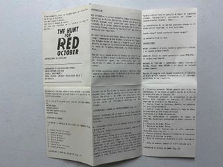 La Caza del Octubre Rojo Commodore 64