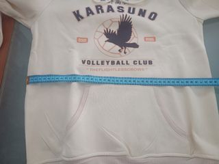 Sudadera Karasuno Haikyuu Beige