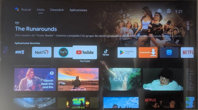 Android 15 TV Box 4K UHD con +1000 canales gratis