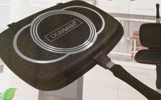 Padella doppia DGBAVARIA pietra lavica