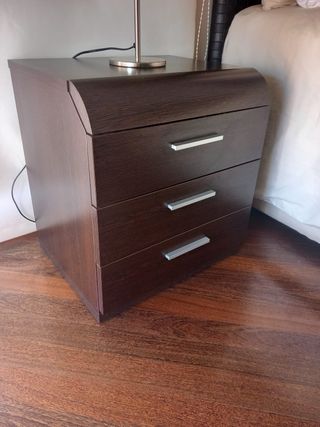 Mesitas de noche de madera