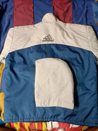 Chaqueta Adidas Azul y Blanca