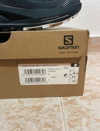 Salomon Pulsar Trail 2 Pro W Carbon/Orchi 40 2/3