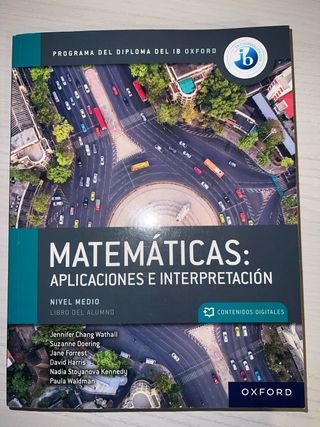 Matemáticas apl. e inter. NM IB. precio negociable